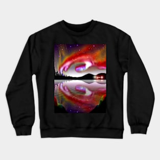 Aurora Borealis Crewneck Sweatshirt